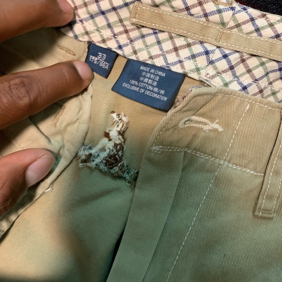 Polo Ralph Lauren Chino Dogs Sz 33 - Picture 4 of 4